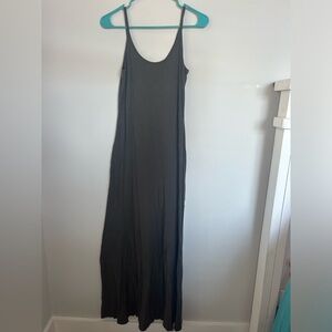 Long brown dress. Brand: Tee Shop, size, S.